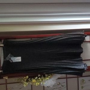 ANTONIO MELANI Black Midi Skirt